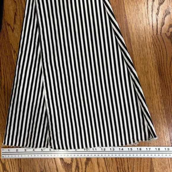 Blank Paige B&W Striped Flare Pants - Picture 7 of 10